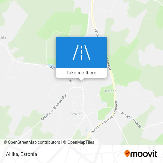 Карта Allika