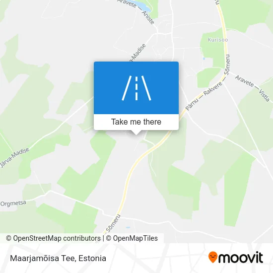 Карта Maarjamõisa Tee