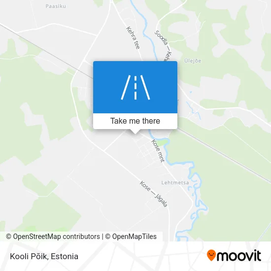 Карта Kooli Põik