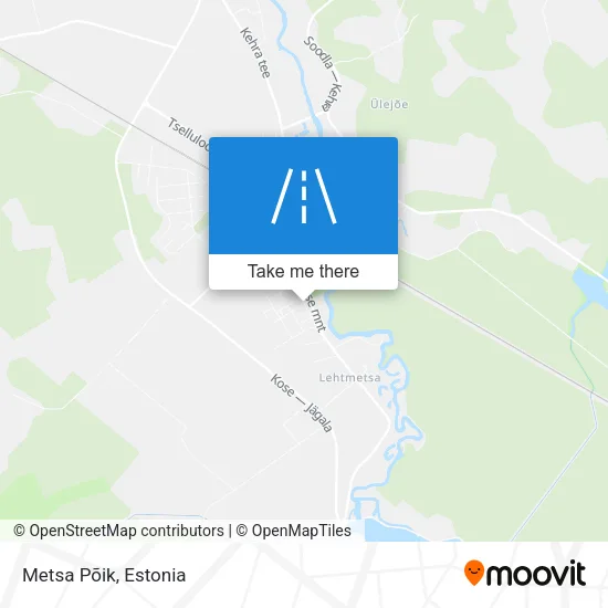 Карта Metsa Põik