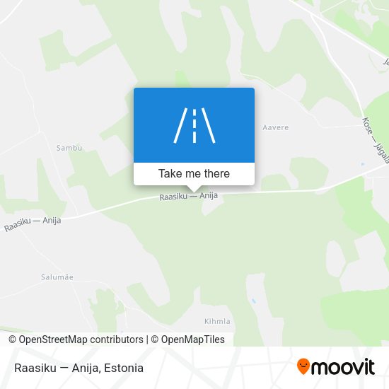 Raasiku — Anija map