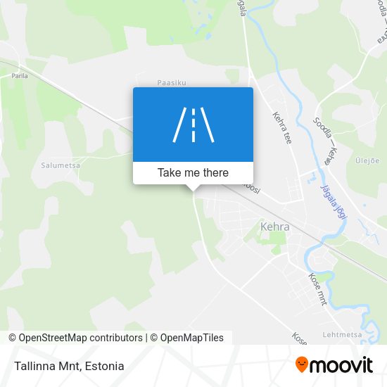 Tallinna Mnt map