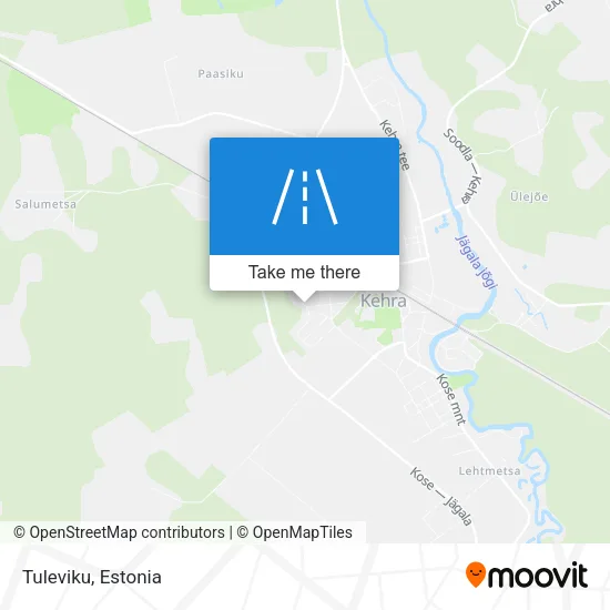 Карта Tuleviku