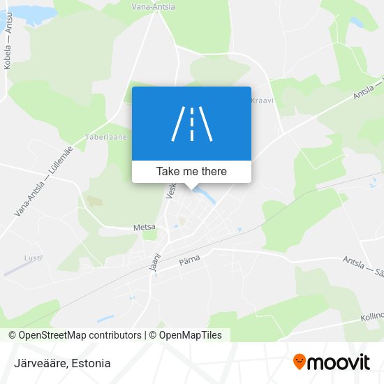 Järveääre map