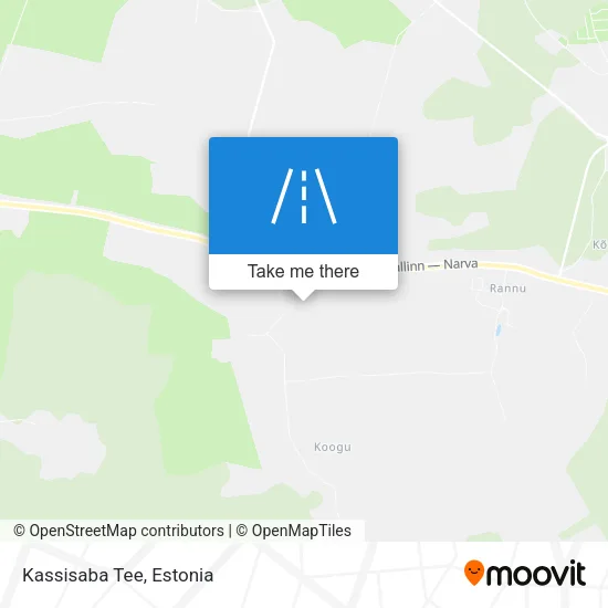 Карта Kassisaba Tee