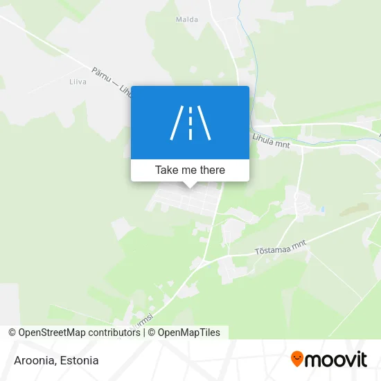 Карта Aroonia