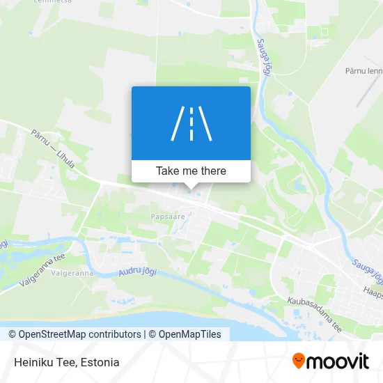 Heiniku Tee map
