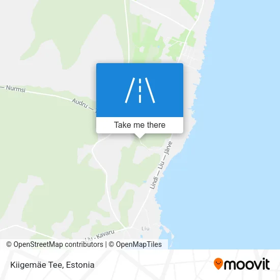 Карта Kiigemäe Tee