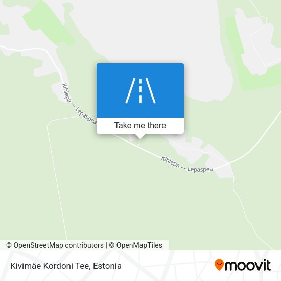 Kivimäe Kordoni Tee map