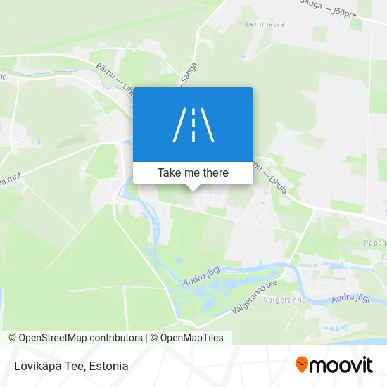 Карта Lõvikäpa Tee