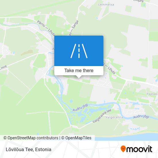 Lõvilõua Tee map