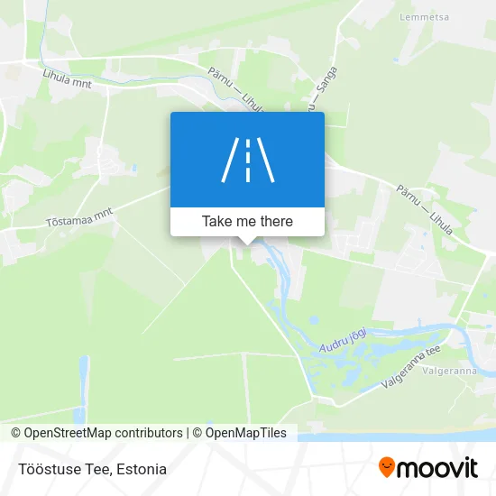 Карта Tööstuse Tee