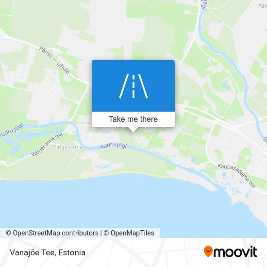 Карта Vanajõe Tee