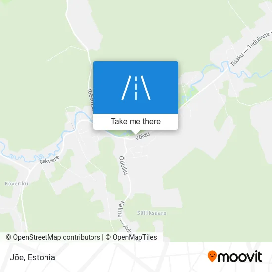 Карта Jõe
