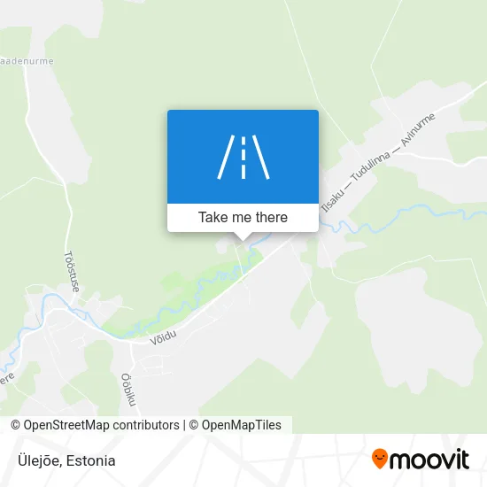 Карта Ülejõe