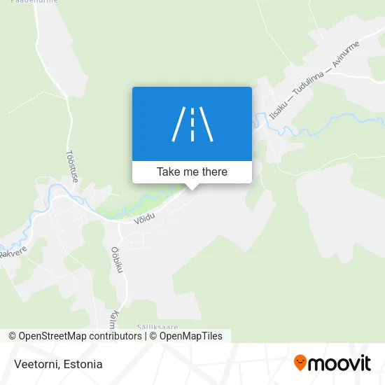 Карта Veetorni