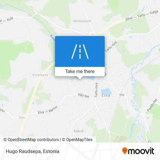 Карта Hugo Raudsepa