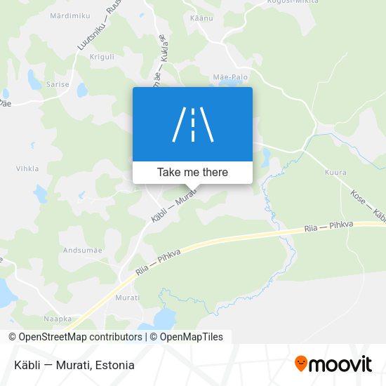Käbli — Murati map
