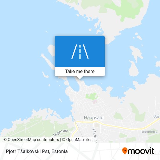 Pjotr Tšaikovski Pst map