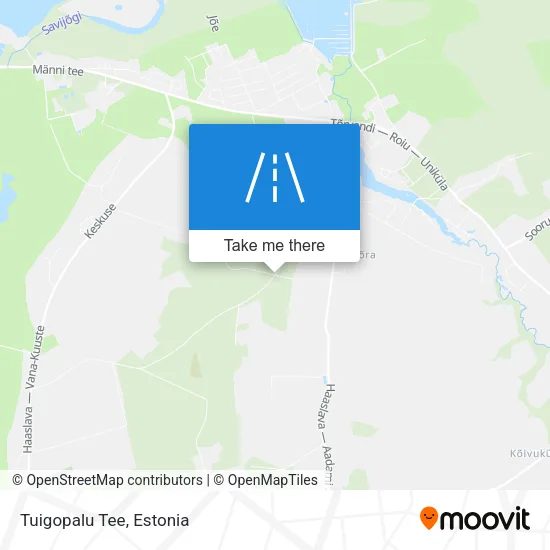 Карта Tuigopalu Tee