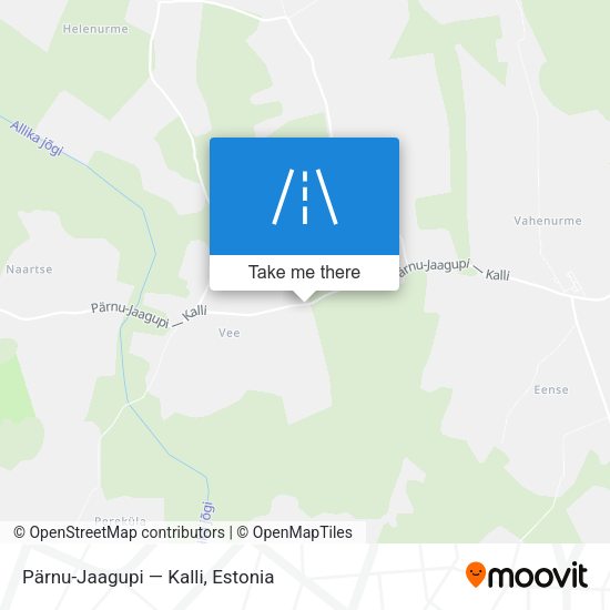 Pärnu-Jaagupi — Kalli map