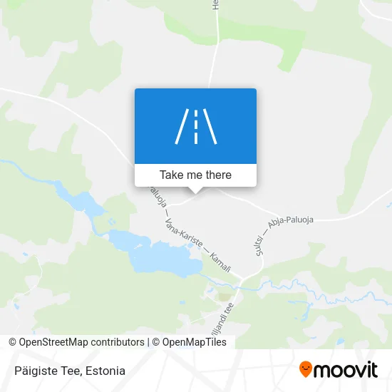 Карта Päigiste Tee