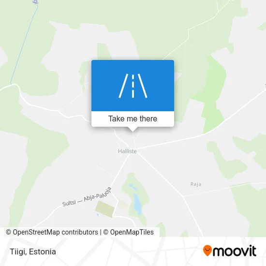 Карта Tiigi