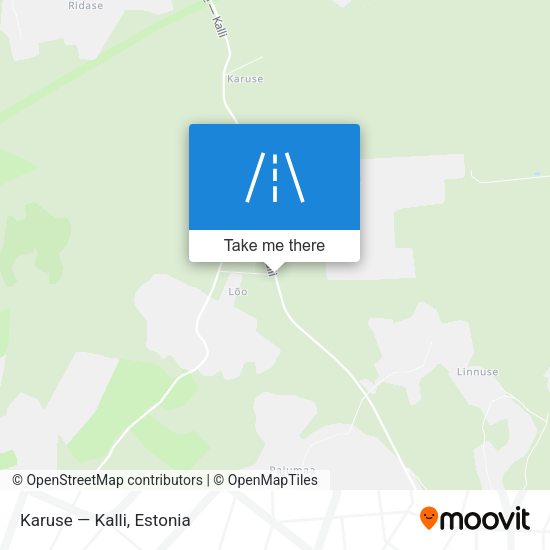 Karuse — Kalli map