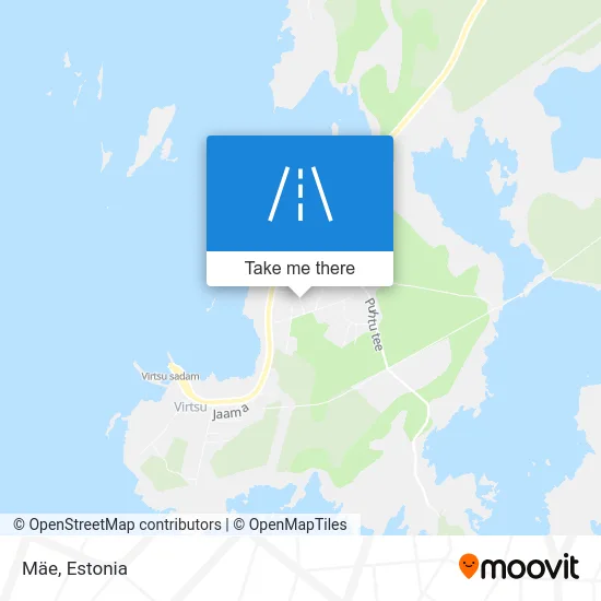 Карта Mäe