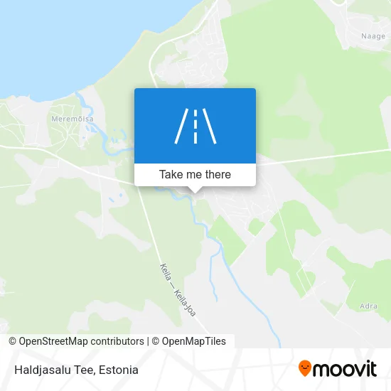 Haldjasalu Tee map