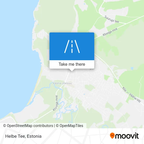 Карта Helbe Tee