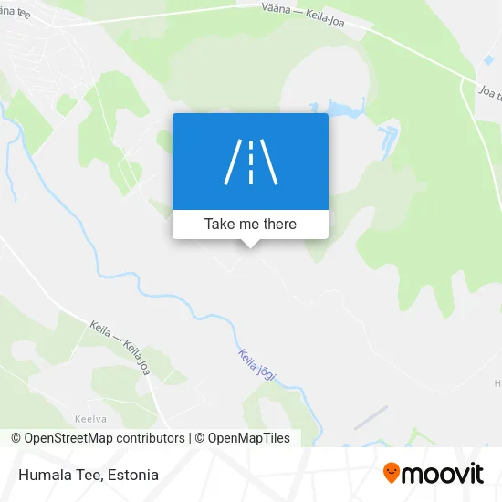 Humala Tee map