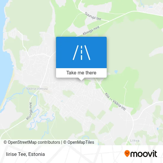 Карта Iirise Tee