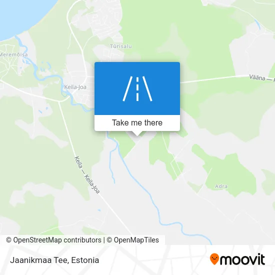 Jaanikmaa Tee map