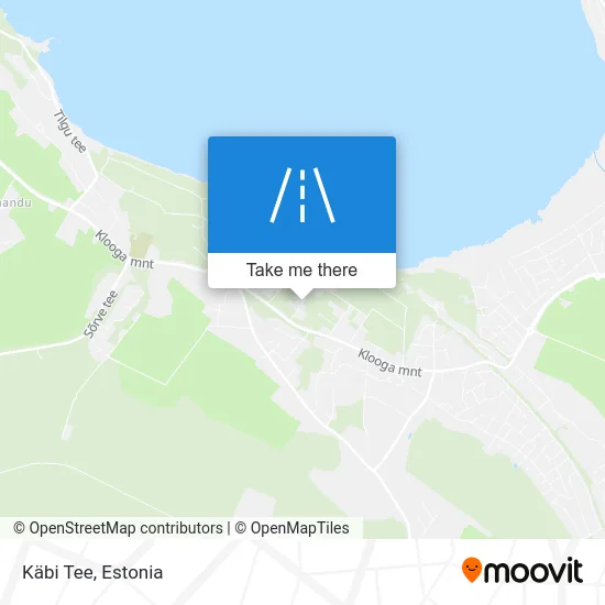 Карта Käbi Tee