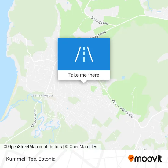 Карта Kummeli Tee
