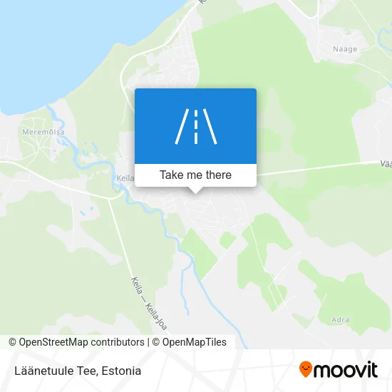 Läänetuule Tee map