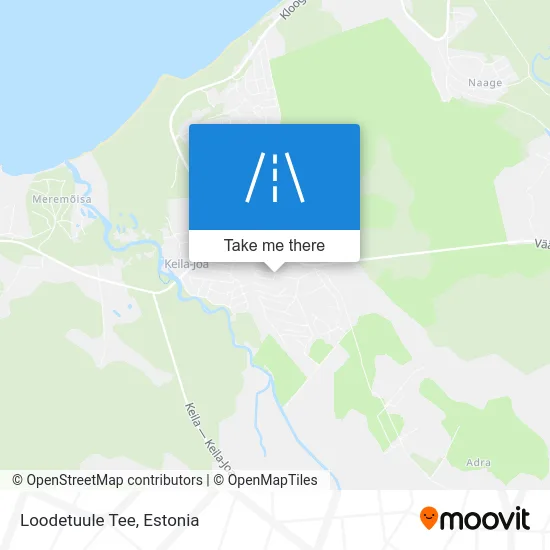 Карта Loodetuule Tee