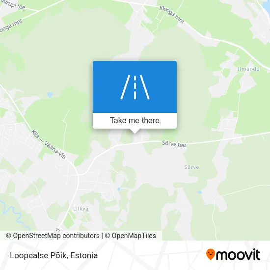 Карта Loopealse Põik