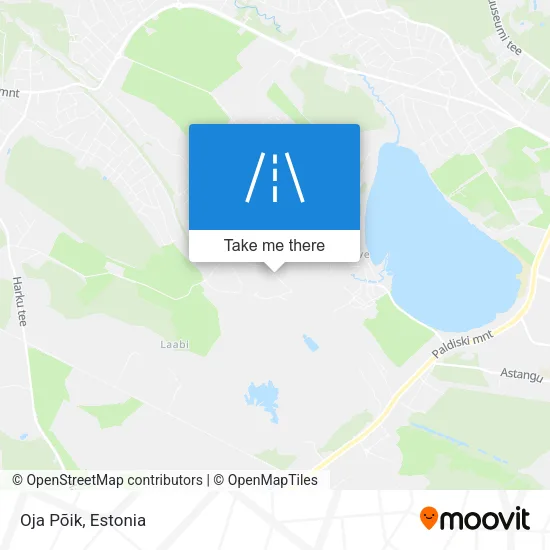 Карта Oja Põik