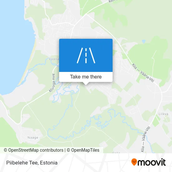 Карта Piibelehe Tee