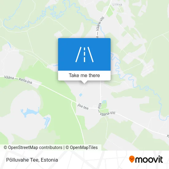 Карта Põlluvahe Tee