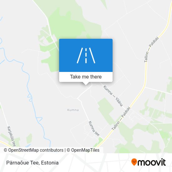 Pärnaõue Tee map