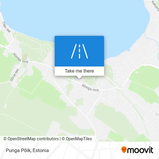 Карта Punga Põik