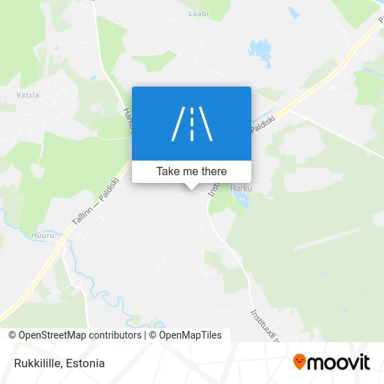 Rukkilille map