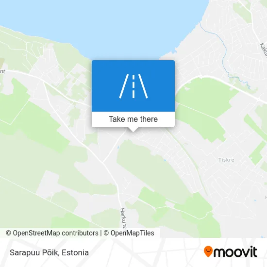Карта Sarapuu Põik