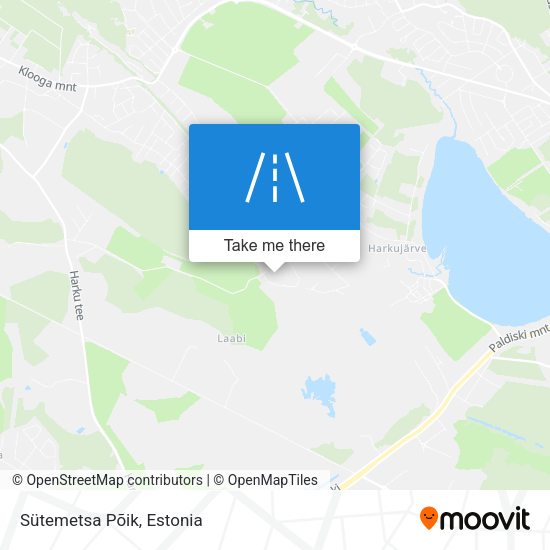 Sütemetsa Põik map