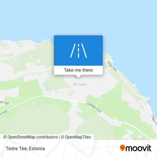 Карта Tedre Tee