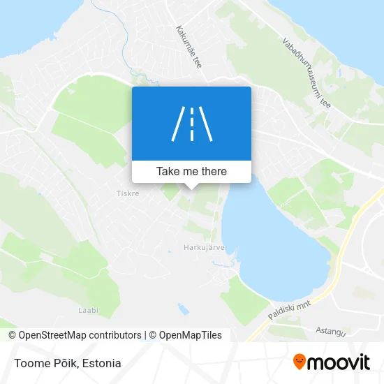 Карта Toome Põik