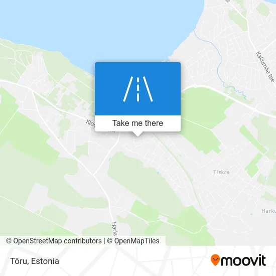 Карта Tõru